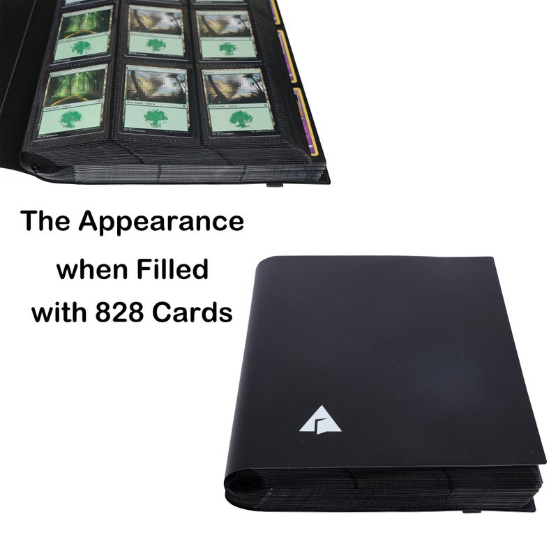 Alteagle 9 Pocket Trading Card Album Binder, Holds 828 Cards Side Loading Pocket Album for TCG - Image 3